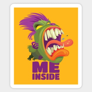 The Beast Inside Me Magnet